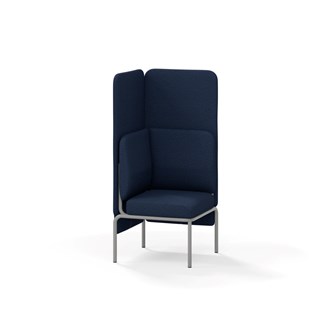 Adapt sohva kulma, korkea selkänoja, ik 45 K 128 cm