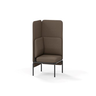 Adapt sohva kulma, korkea selkänoja, ik 45 K 128 cm