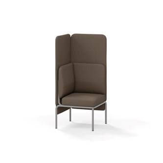 Adapt sohva kulma, korkea selkänoja, ik 45 K 128 cm