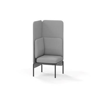 Adapt sohva kulma, korkea selkänoja, ik 45 K 128 cm