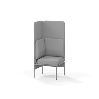 Adapt sohva kulma, korkea selkänoja, ik 45 K 128 cm