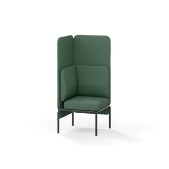 Adapt sohva kulma, korkea selkänoja, ik 45 K 128 cm