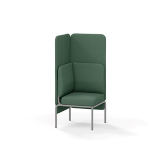Adapt sohva kulma, korkea selkänoja, ik 45 K 128 cm