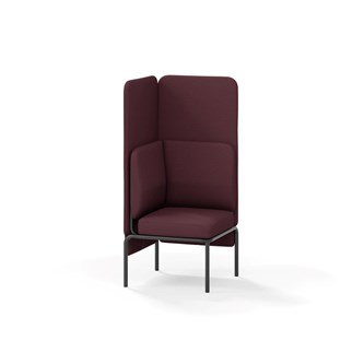 Adapt sohva kulma, korkea selkänoja, ik 45 K 128 cm