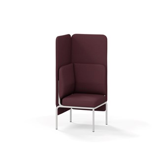 Adapt sohva kulma, korkea selkänoja, ik 45 K 128 cm