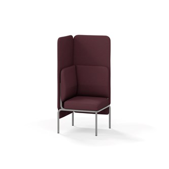 Adapt sohva kulma, korkea selkänoja, ik 45 K 128 cm