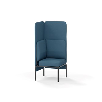 Adapt sohva kulma, korkea selkänoja, ik 45 K 128 cm