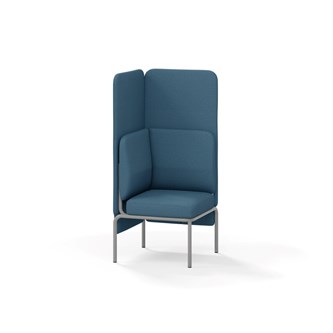 Adapt sohva kulma, korkea selkänoja, ik 45 K 128 cm