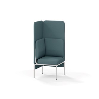 Adapt sohva kulma, korkea selkänoja, ik 45 K 128 cm