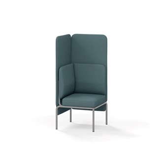 Adapt sohva kulma, korkea selkänoja, ik 45 K 128 cm