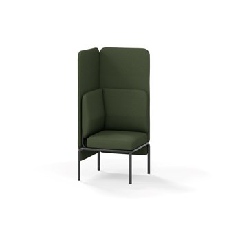Adapt sohva kulma, korkea selkänoja, ik 45 K 128 cm