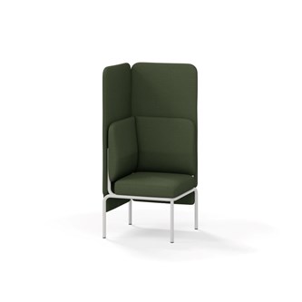 Adapt sohva kulma, korkea selkänoja, ik 45 K 128 cm