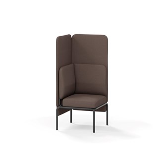 Adapt sohva kulma, korkea selkänoja, ik 45 K 128 cm