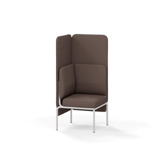 Adapt sohva kulma, korkea selkänoja, ik 45 K 128 cm