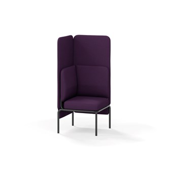 Adapt sohva kulma, korkea selkänoja, ik 45 K 128 cm