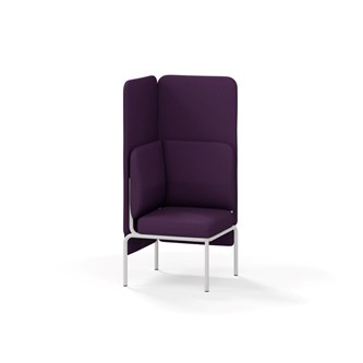 Adapt sohva kulma, korkea selkänoja, ik 45 K 128 cm