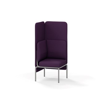 Adapt sohva kulma, korkea selkänoja, ik 45 K 128 cm