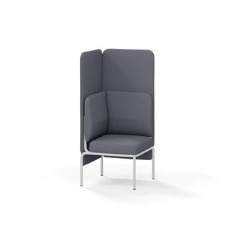 Adapt sohva kulma, korkea selkänoja, ik 45 K 128 cm