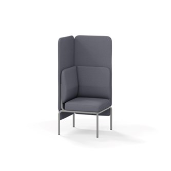Adapt sohva kulma, korkea selkänoja, ik 45 K 128 cm