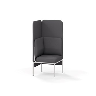 Adapt sohva kulma, korkea selkänoja, ik 45 K 128 cm