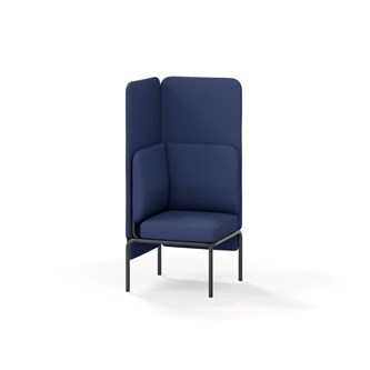 Adapt sohva kulma, korkea selkänoja, ik 45 K 128 cm