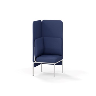 Adapt sohva kulma, korkea selkänoja, ik 45 K 128 cm