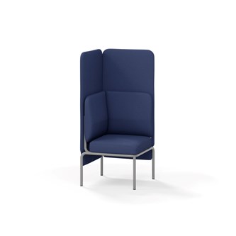 Adapt sohva kulma, korkea selkänoja, ik 45 K 128 cm