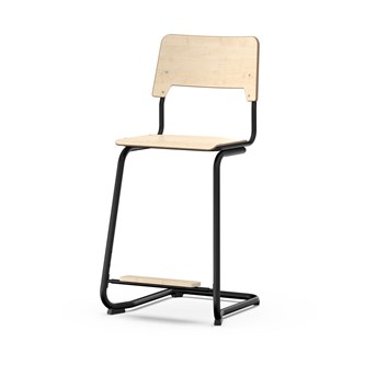 Como FSC BX tuoli C-runko ik 65 cm, iso istuin, musta runko