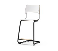 Como FSC BX tuoli C-runko ik 65 cm, iso istuin, musta runko