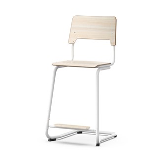 Como FSC BX tuoli C-runko ik 65 cm, medium istuin, valkoinen runko