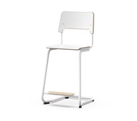 Como FSC BX tuoli C-runko ik 65 cm, medium istuin, valkoinen runko