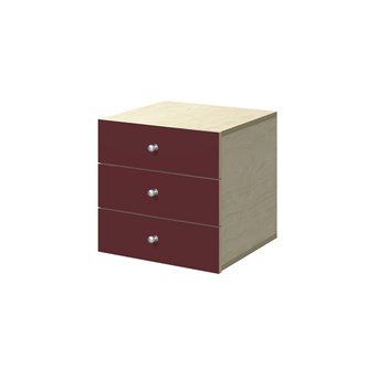 Laatikot Kubus-lokerikkoon, nuppivetimillä