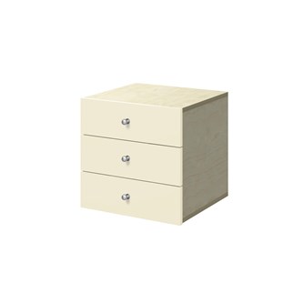 Laatikot Kubus-lokerikkoon, nuppivetimillä