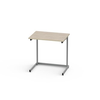 Lex pöytä FCS BX HPL  70x50 cm, hopea runko