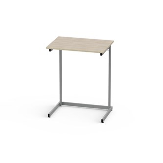 Lex pöytä FCS BX HPL  70x50 cm, hopea runko