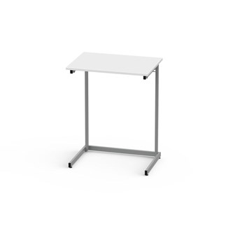 Lex pöytä FCS BX DL 70x50 cm, hopea runko