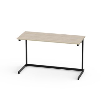 Lex pöytä FCS BX akustik laminat 120x50 cm, musta runko