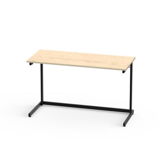 Lex pöytä FCS BX akustik laminat 120x50 cm, musta runko