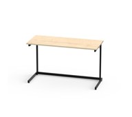 Lex pöytä FCS BX DL 120x50 cm, musta runko