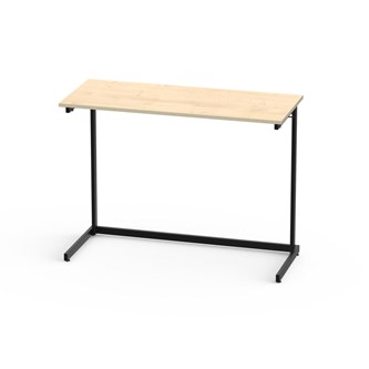 Lex pöytä FCS BX akustik laminat 120x50 cm, musta runko