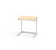 Lex pöytä FCS BX DL 70x50 cm, valkoinen runko