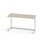Lex pöytä FCS BX HPL 120x50 cm, valkoinen runko