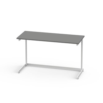 Lex pöytä FCS BX HPL 120x50 cm, valkoinen runko