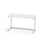 Lex pöytä FCS BX HPL 120x50 cm, valkoinen runko