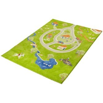 Leikkimatto, kolmiulotteinen maatila, 100 x 150 cm