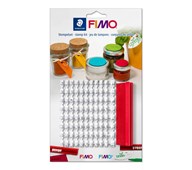Kirjain- ja numeroleimasimet FIMO, 88 kpl
