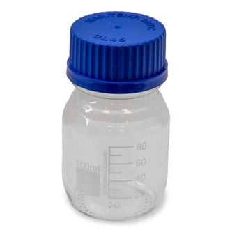 Reagenssipullo 100 ml, borosilikaatti, 10 kpl