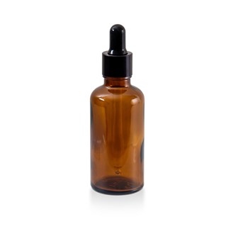 Tippapullo 50 ml, ruskeaa lasia, 10 kpl