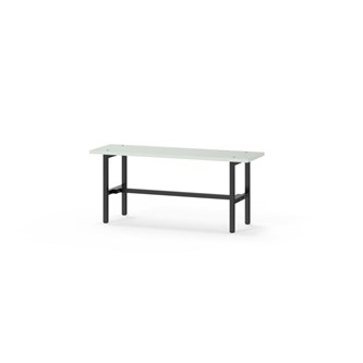 Novis Elite istuinpenkki 100 cm, musta runko