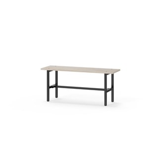 Novis Elite istuinpenkki 100 cm, musta runko